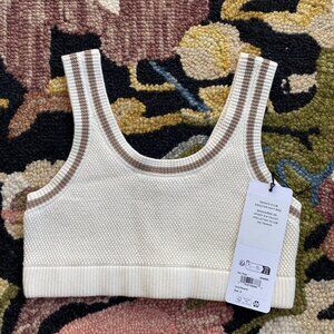 NWT Alo Tennis Club Sweater Knit Bra - S